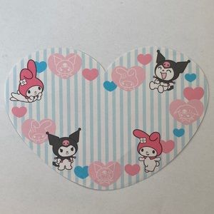 💕4 FOR $10💕 Vintage Sanrio My Melody Kuromi Memo Sheet